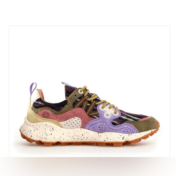 Flower Mountain Shoes - NWT Flower Mountain Yamano 3 Sneaker in Light Brown/Violet